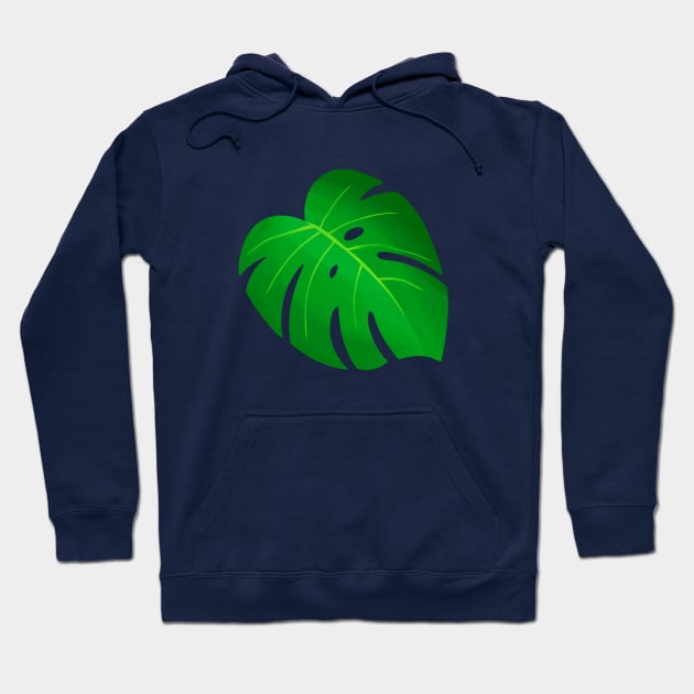 Monstera Hoodie by Kimmorz